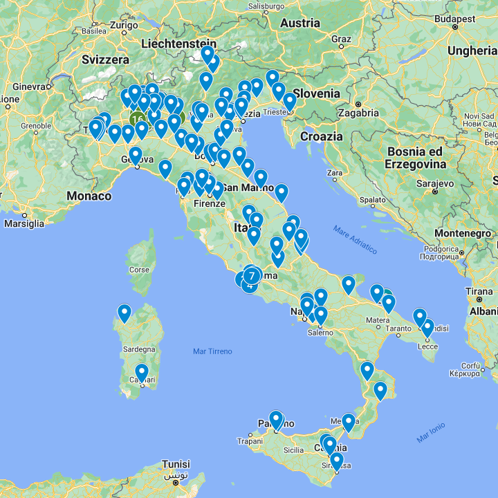 Mappa Punti vendita MediaWorld